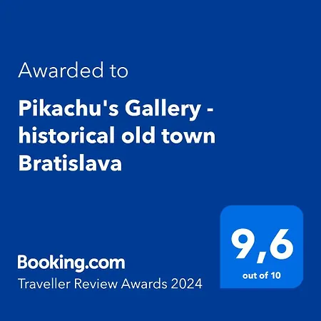 Pikachu's Gallery - Historical Old Town דירה ברטיסלאבה