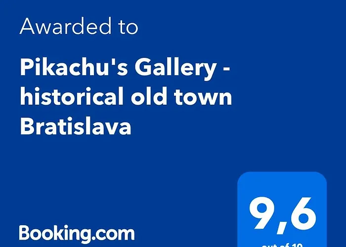 Pikachu's Gallery - Historical Old Town 公寓 布拉迪斯拉发